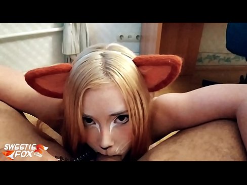 ❤️ Kitsune اس کے منہ میں ڈک اور سہ نگل ❤️❌ مقعد فحش  ﹏